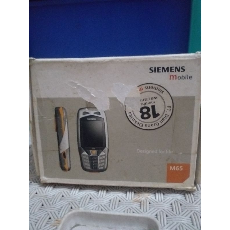 hp jadul siemens m65 blackcarbon collector item