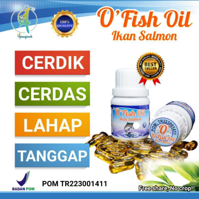 

O'Fish Oil Ikan Salmon