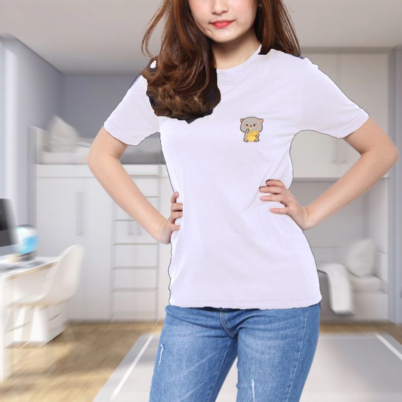 Kaos Polos Wanita Dewasa Potato Chips 01