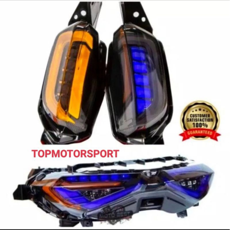 JPA LAMPU LAMPU BELAKANG PLUS SEIN DEPAN NEW NMAX 2020 SAMPAI 2023 MODEL TRANFORMERS ORIGINAL JPA
