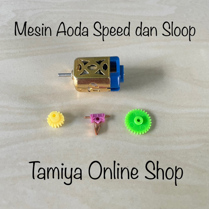 Mesin Dinamo Aoda Speed dan Dinamo Tamiya Sloop Full Engine Balancing