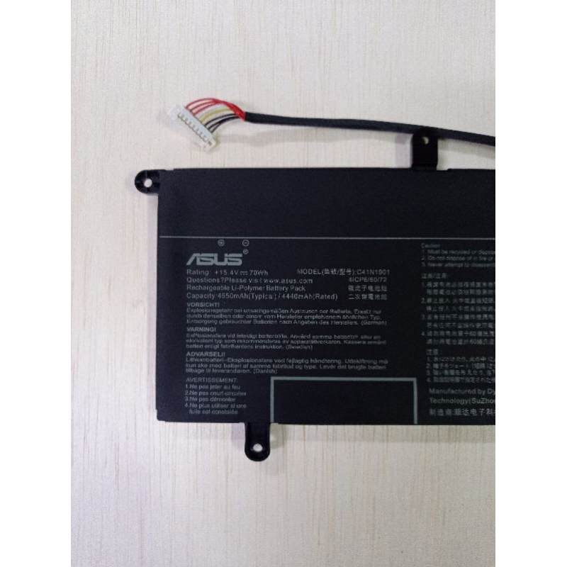 Baterai C41N1901 for Asus Zenbook duo 14 UX481 UX481FA UX481FL i5 i7 10510