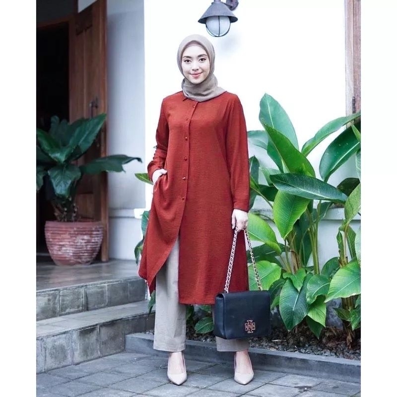 TUNIK AMANDA CRINKLE / TUNIK WANITA JUMBO / TUNIK WANITA TERBARU