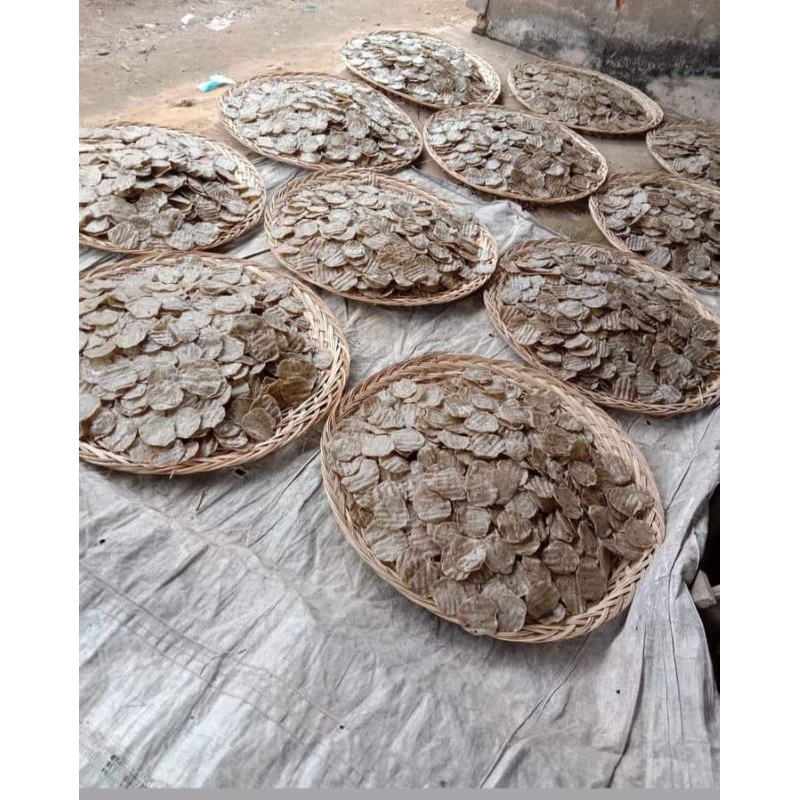 

kemplang ikan mentah