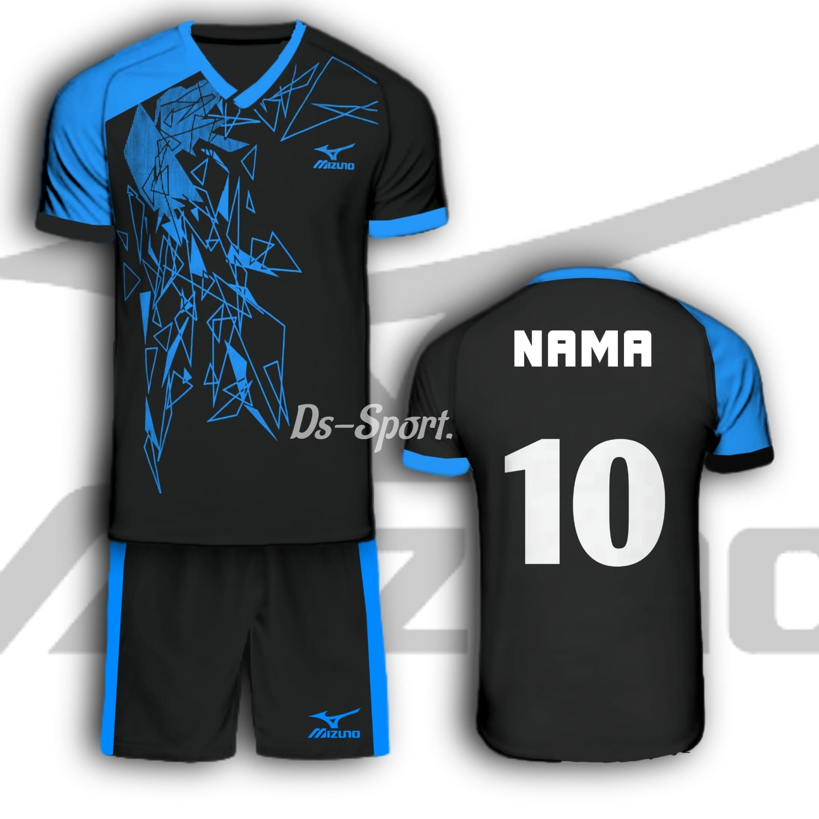(COD)  Jersey Futsal Free Custom Nama Dan Nomor Punggung Setelan Jersey Bola Dewasa Jersey Bola Pria Custom Baju Bola Tim Jersey Futsal Terlaris