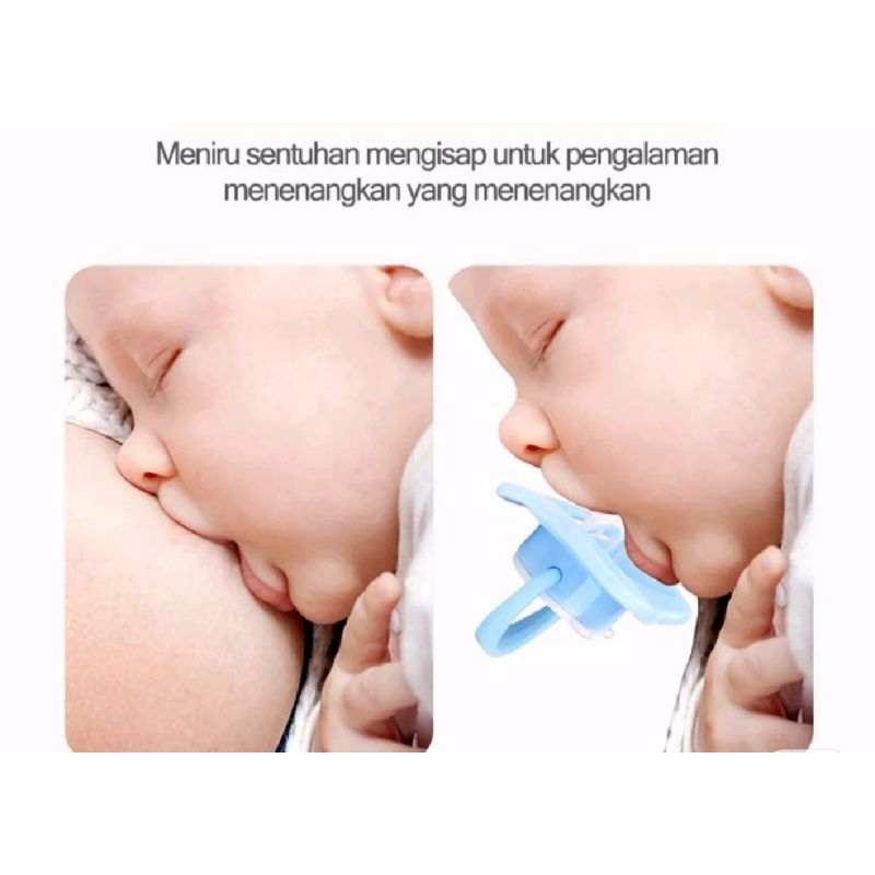 Empeng Dot Bayi Silikon Empeng Dot Biasa Kompeng Bayi Food Grade