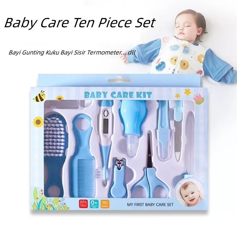 Set Alat Perawatan Bayi Baby Kit Care Set 10 in 1 Lengkap