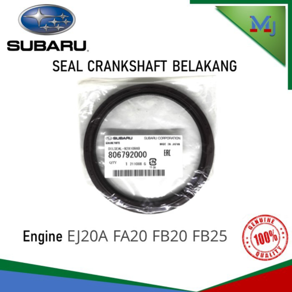 TERMURAH Crankshaft oil seal rear Seal Crankshaft Belakang Seal krukas Subaru