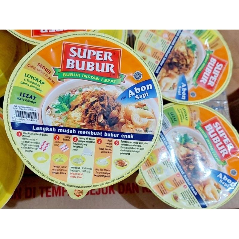 Super Bubur Abon Sapi Pack