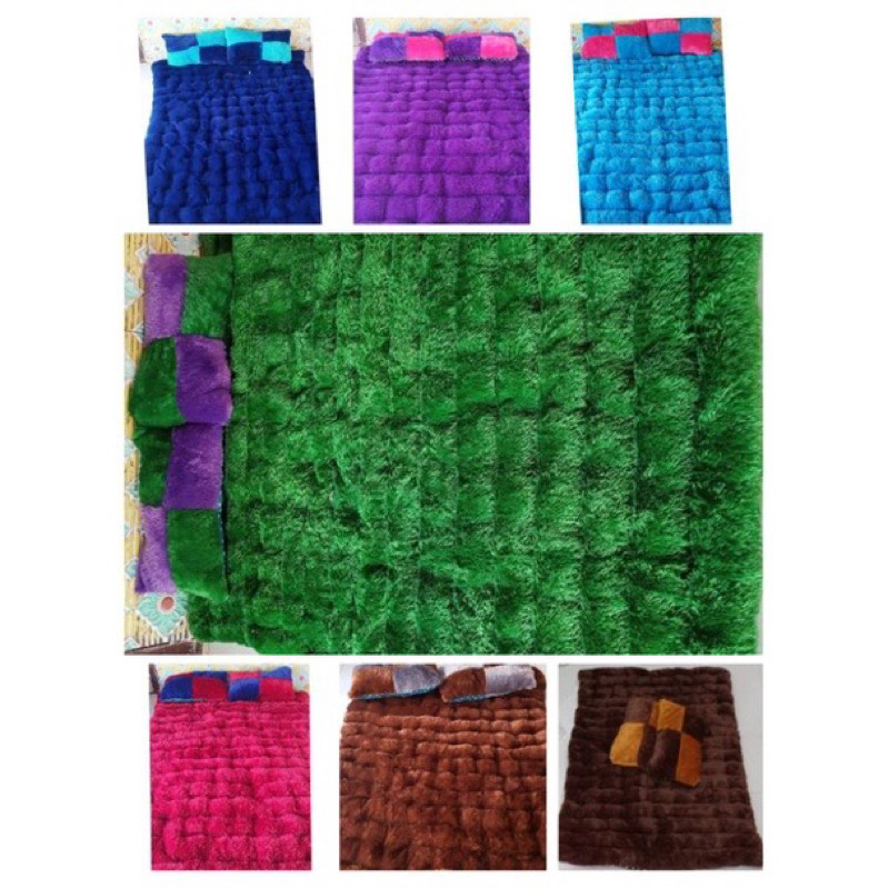 Kasur CIMOL Lipat Bulu / Rasfur Lantai Berkualitas Tebal