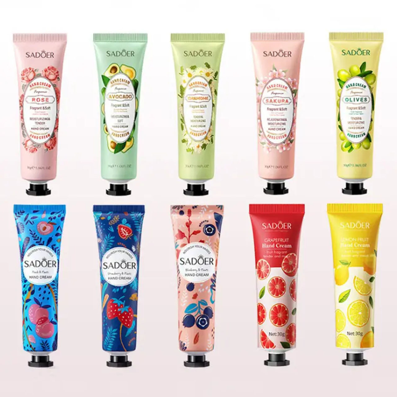 Krim Tangan Lotion Anti Keriput Sadoer Hand Cream 30g