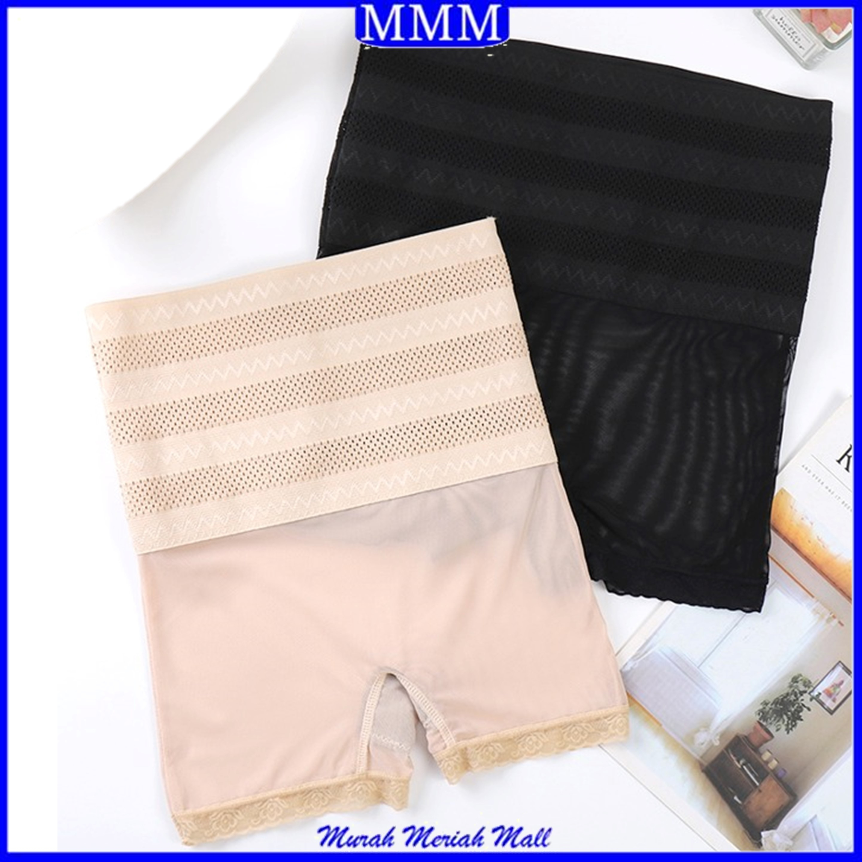 MMM Korset Wanita Pengecil Perut 6768 Slimming Pants High Waist Pembentuk Tubuh Celana Dalam Wanita Pengencang Bokong Celana Korset Pelangsing Tubuh Murah Import