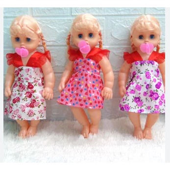 Boneka Mainan Anak Perempuan Boneka Bisa Nangis Dan Ngomong Mainan Bayi Bayian Barbie Banban