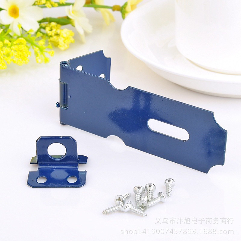 Set Overpal Selot Gembok Stainless Steel Lock Latch 2 In 1 Kait Cantelan Grendel Pengunci Pengaman Pintu Rumah Loker Lemari Safety Lock Anti Karat Serbaguna