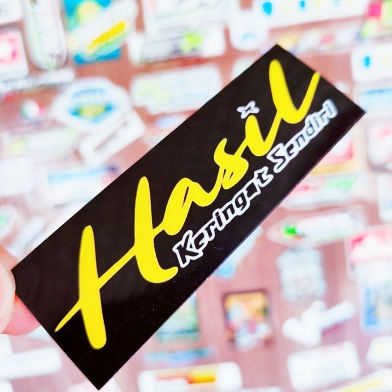 

Stiker hasil keringat kotak