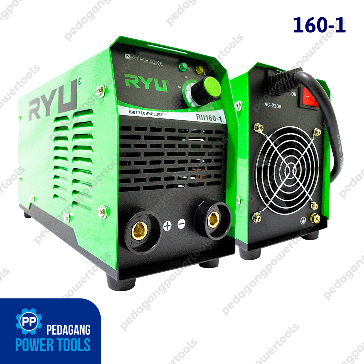 RYU RII 160-1 Mesin Travo Las Listrik Inverter 1.300 Watt IGBT Welding