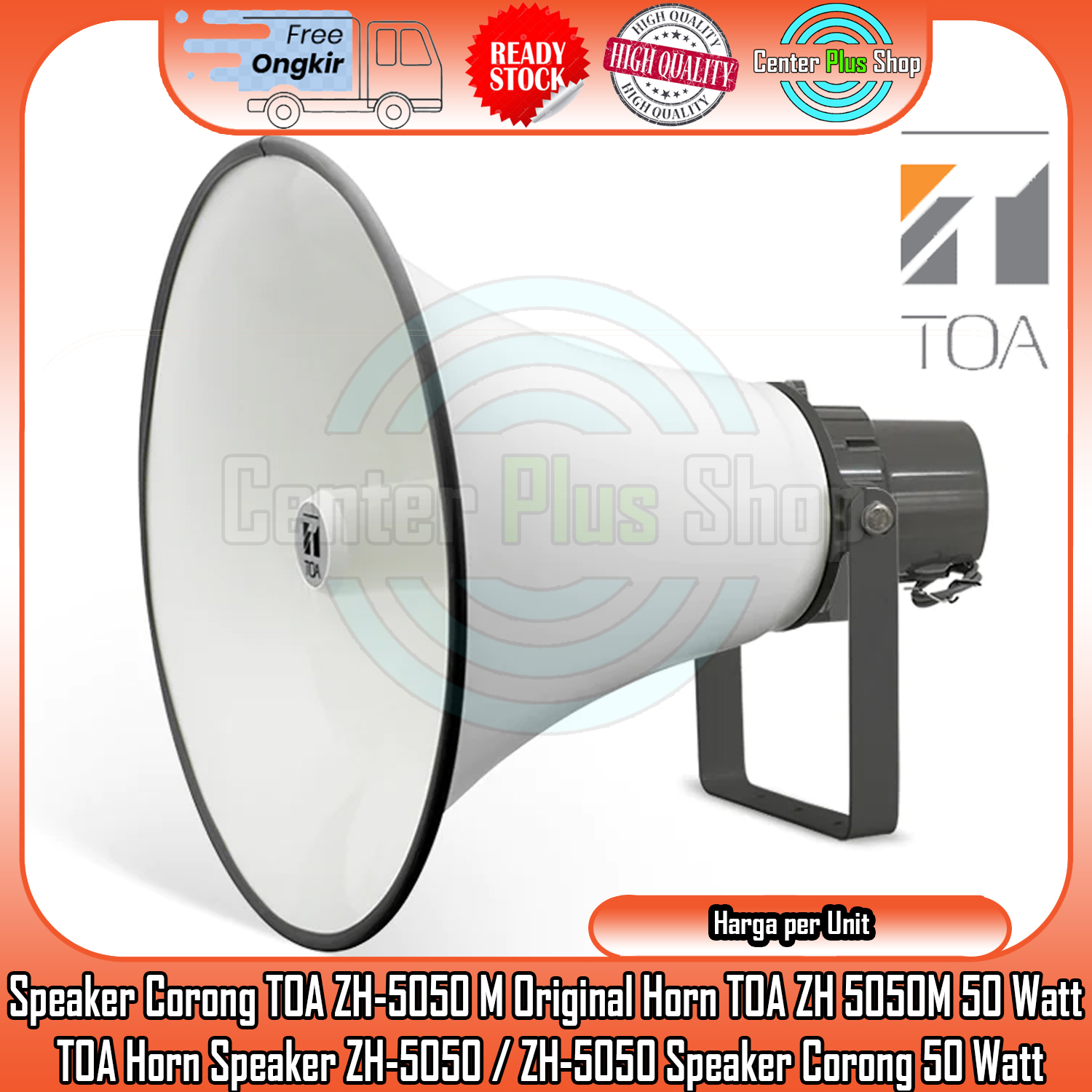 Speaker Corong TOA ZH-5050 M Original Horn TOA ZH 5050M 50 Watt  TOA Horn Speaker ZH-5050 / ZH-5050 