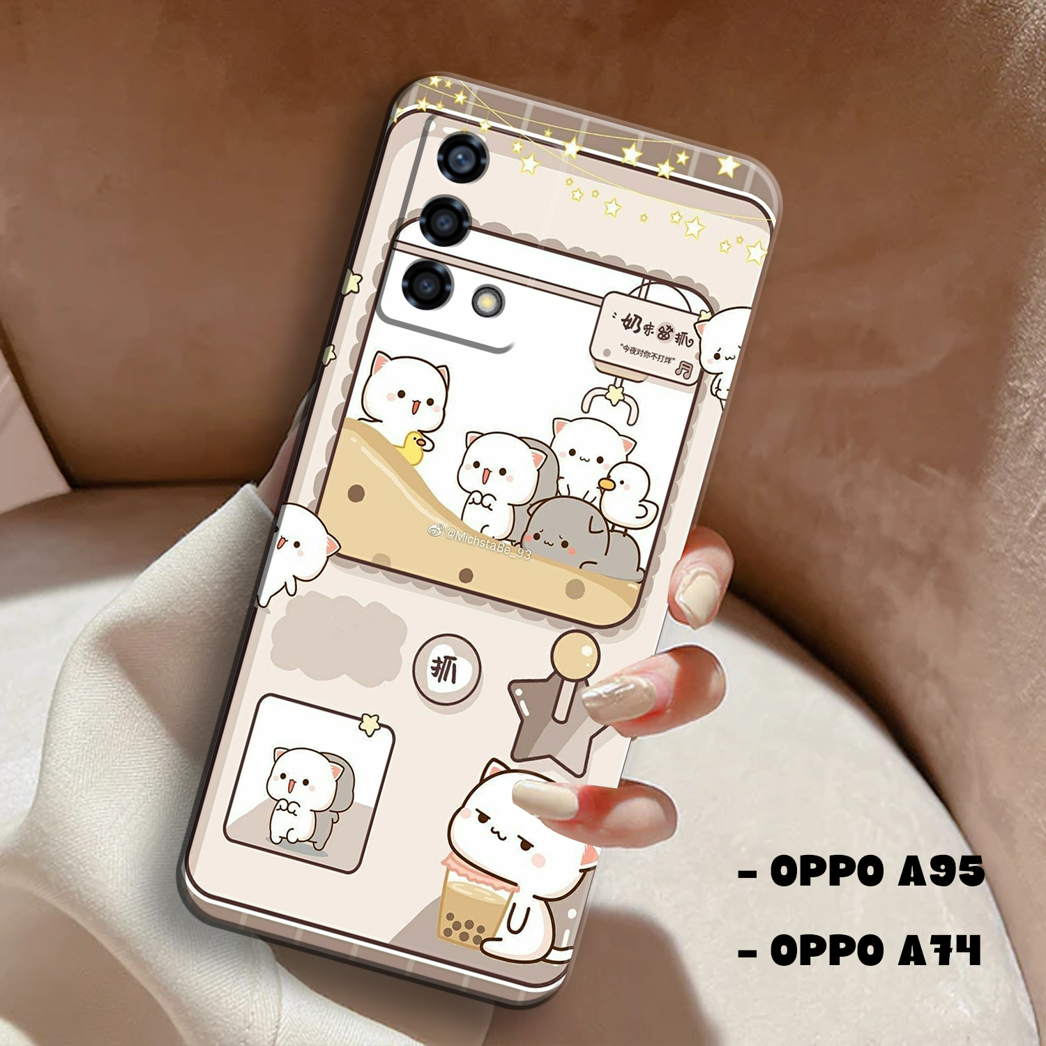 Case Hp Oppo A95 - A74 - Casing Hp Oppo A95 - A74 - Elzora.id - Fashion Case bear - Case Cewek - Cas