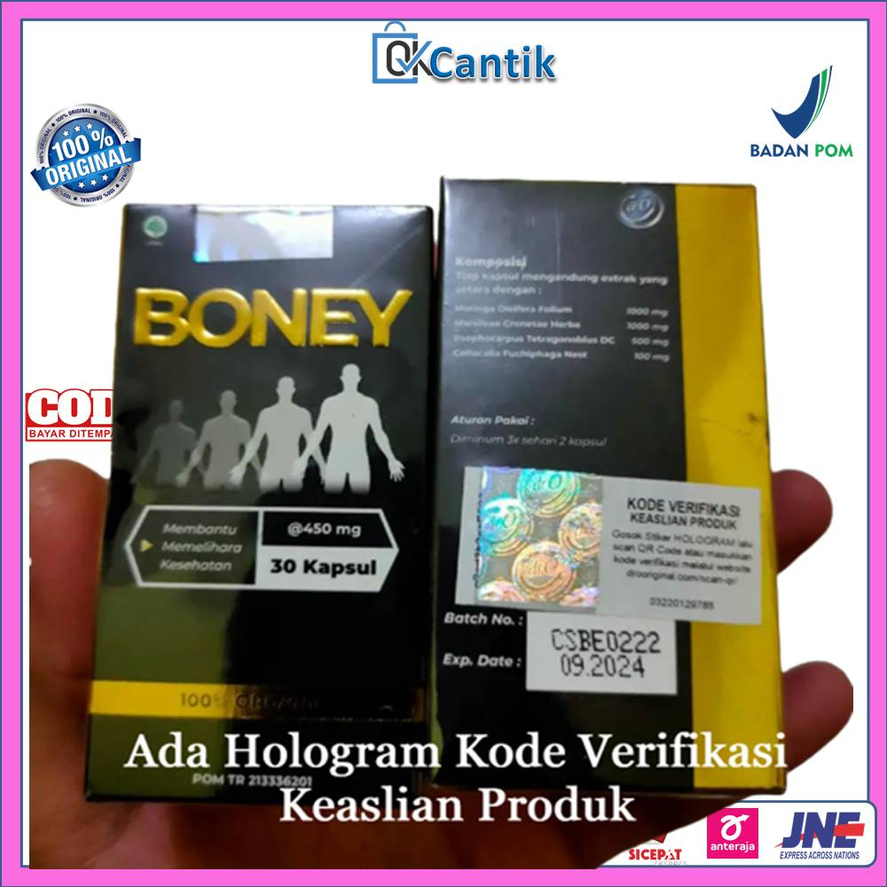 Kapsul Boney Peninggi Badan Original BPOM Remaja Dewasa