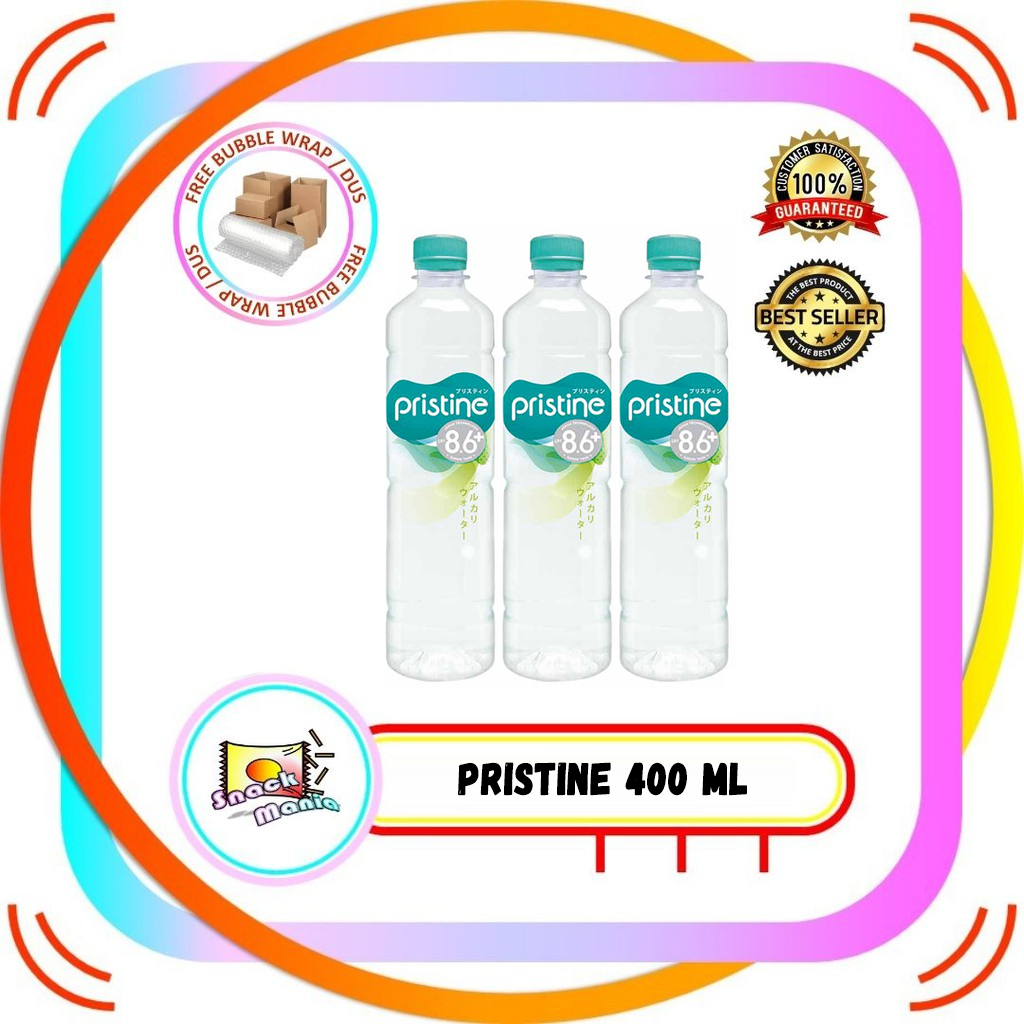 

Pristine 8+ Water 400 ml x 1 Botol Air Mineral Air Alkali Pc