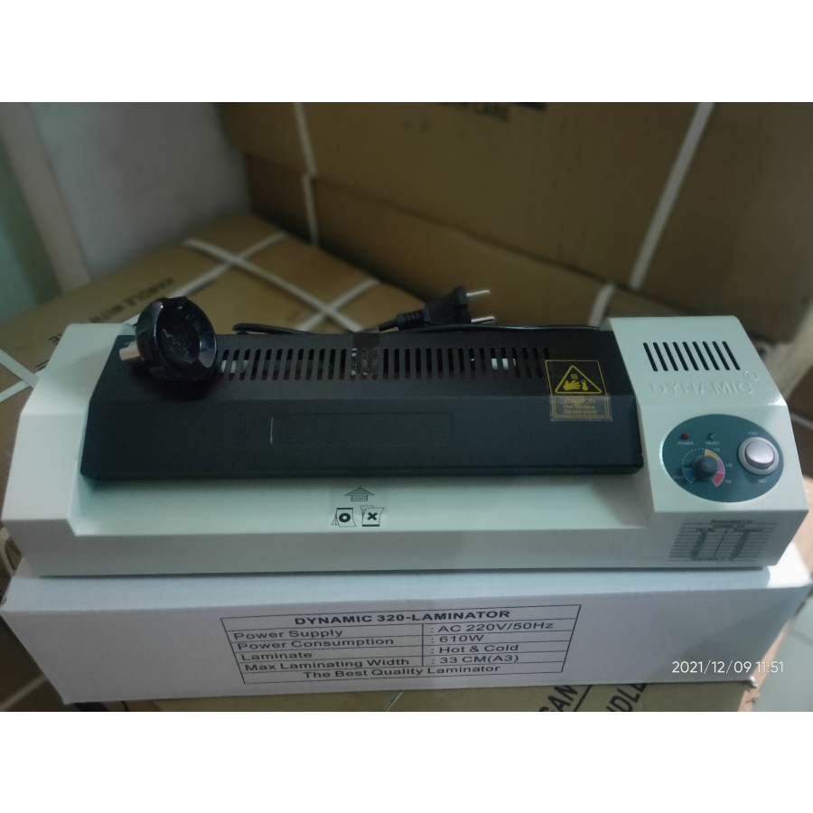 

MESIN LAMINATING DYNAMIC 320 ukuran A3