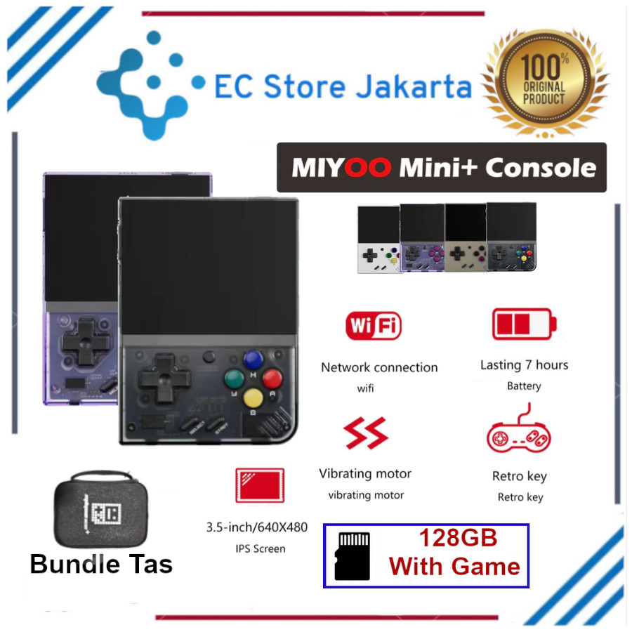 MIYOO MINI+ Plus Handheld Retro Video Game Console Portable Classic Gaming