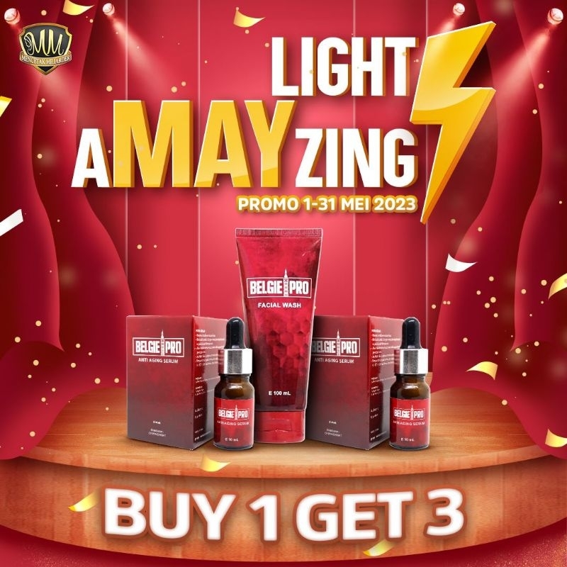 SKINCARE BELGIE PRO FACIAL WASH DAN SERUM