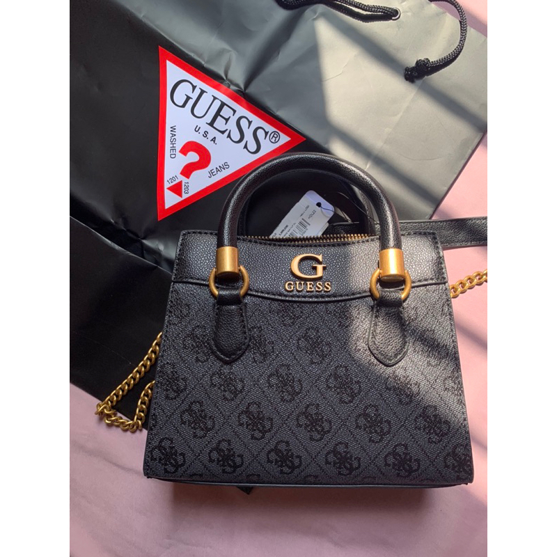 [ORIGINAL NEW] Guess Sling bag / Guess Nell Logo Satchel