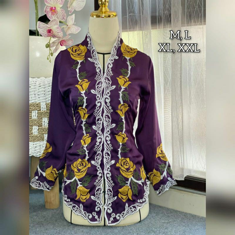 kebaya bordir. kekinian