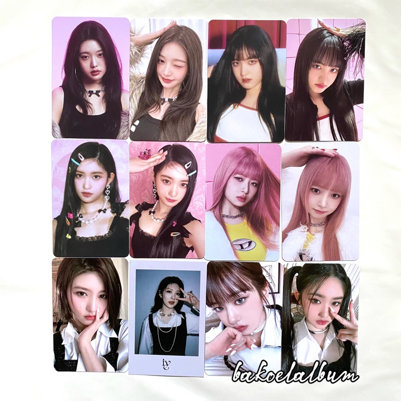 IVE I AM PHOTOCARD SOUNDWAVE LUCKY DRAW STARSHIP SQUARE SSQ KTOWN4U