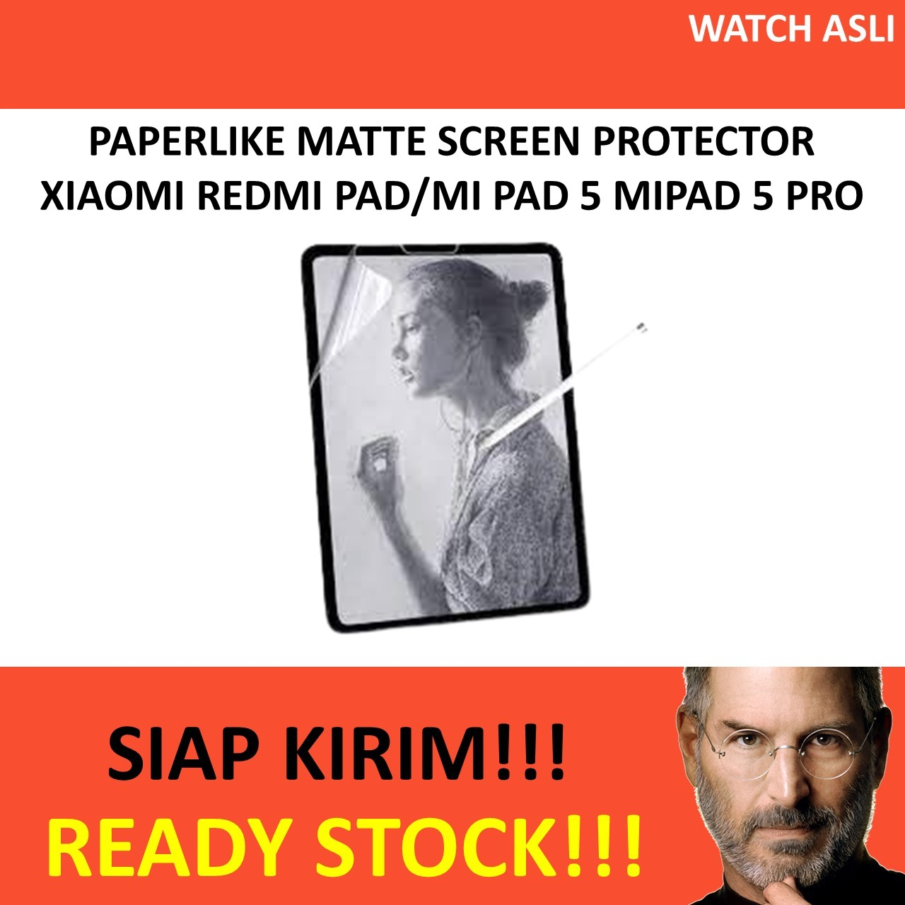 PAPERLIKE MATTE SCREEN PROTECTOR XIAOMI REDMI PAD/MI PAD 5 MIPAD 5 PRO