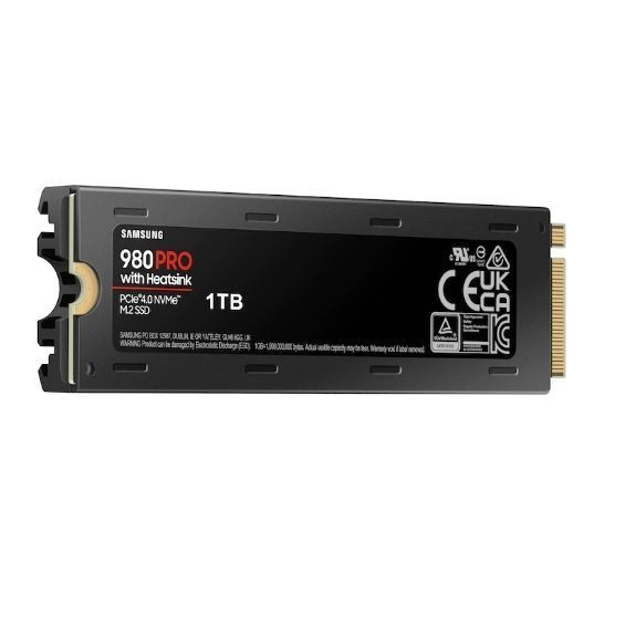 SSD Samsung 980 PRO NVME M.2 1TB PCIE 4.0 GEN 4x4 WITH HEATSINK