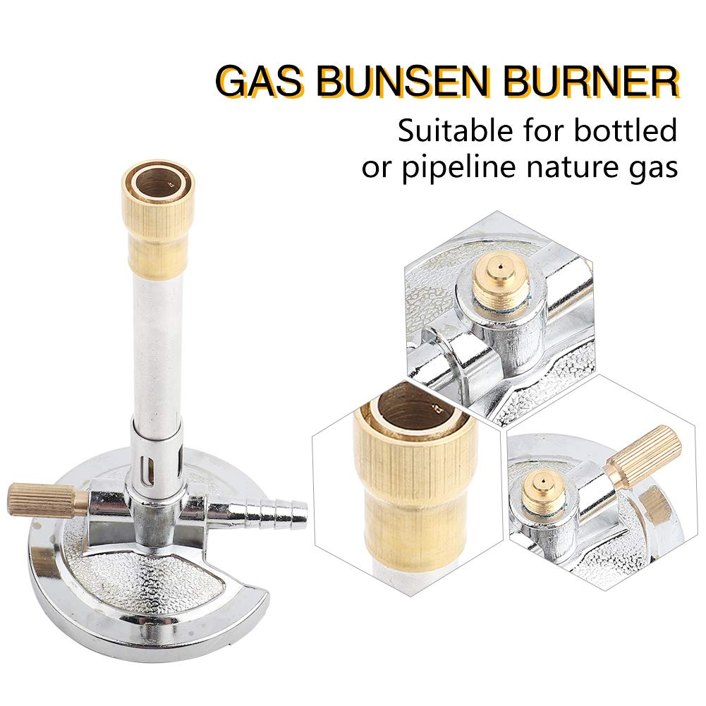 Micro Single Tube Bunsen Burner Gas Light Heating Equipment