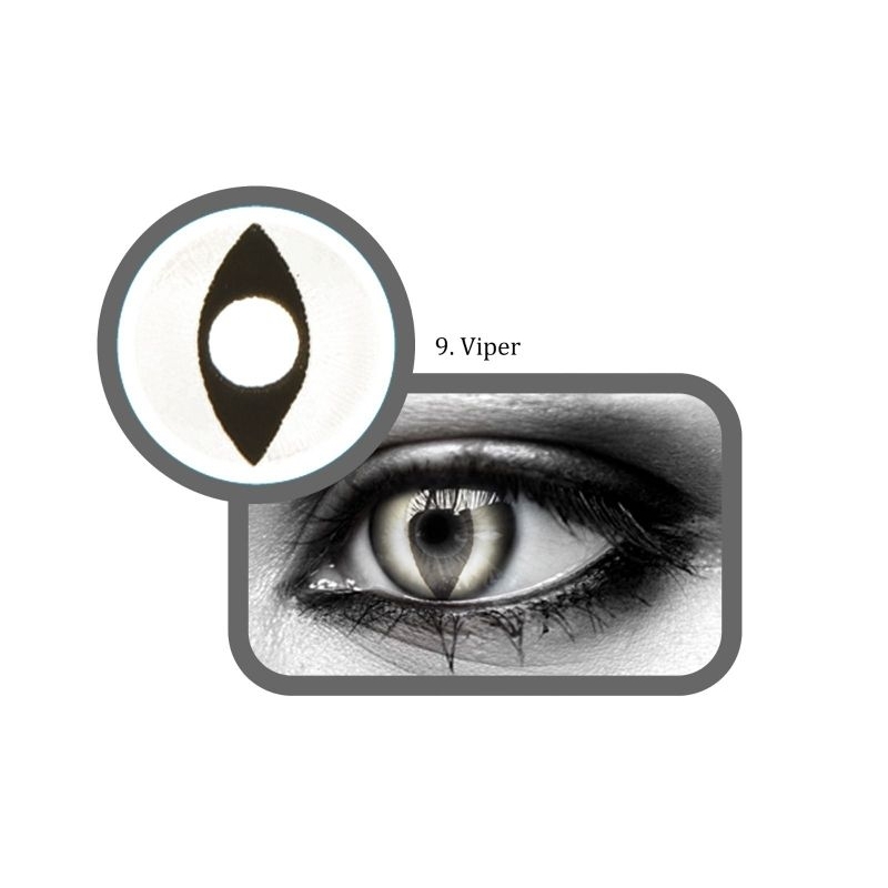 Softlens X2 Extreme 14.5 MM by EXOTICON / Softlen Soflen Warna Normal Horror Halloween