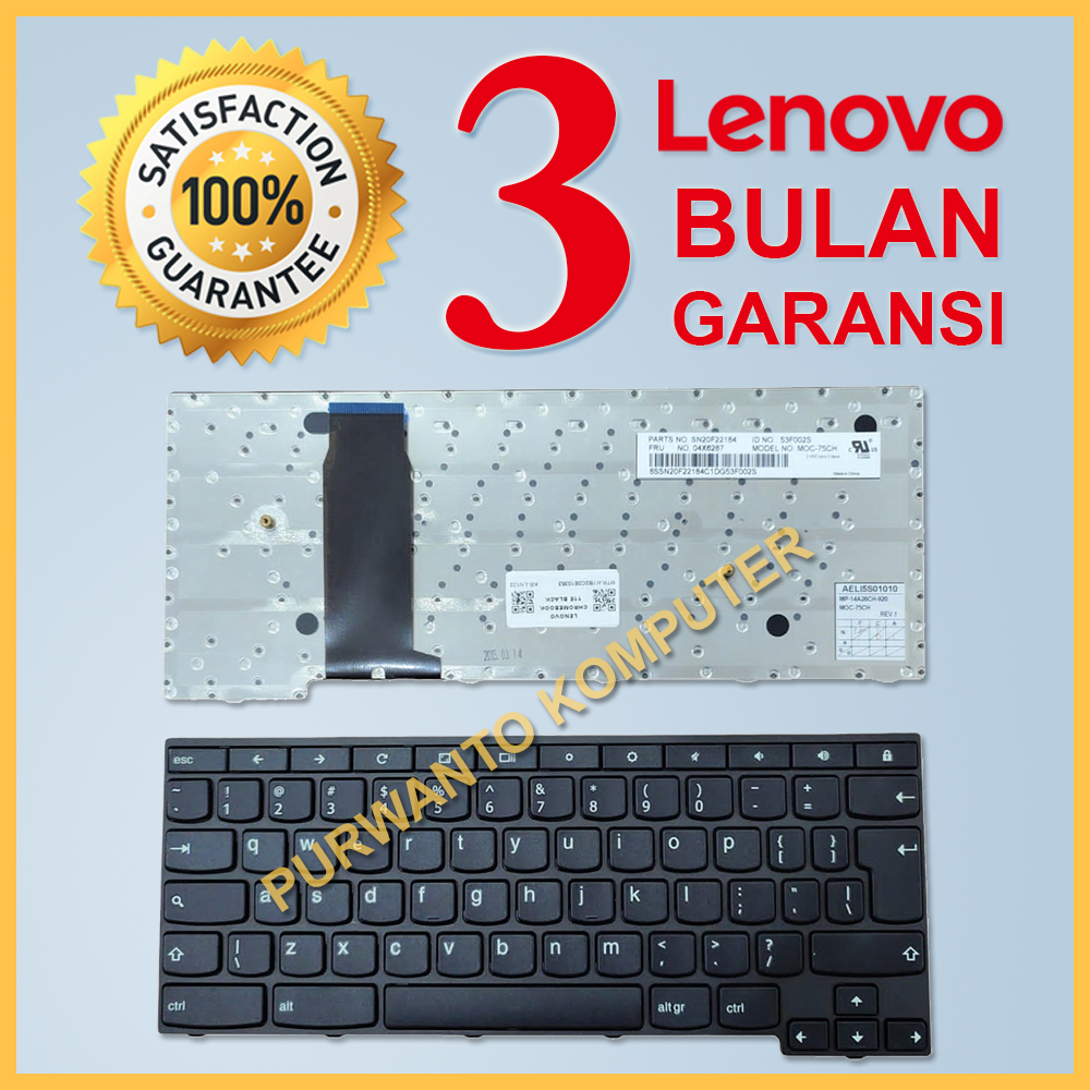 Keyboard Keybord Kibord Kibod Kibot Laptop Notebook LENOVO CHROMEBOOK 11E