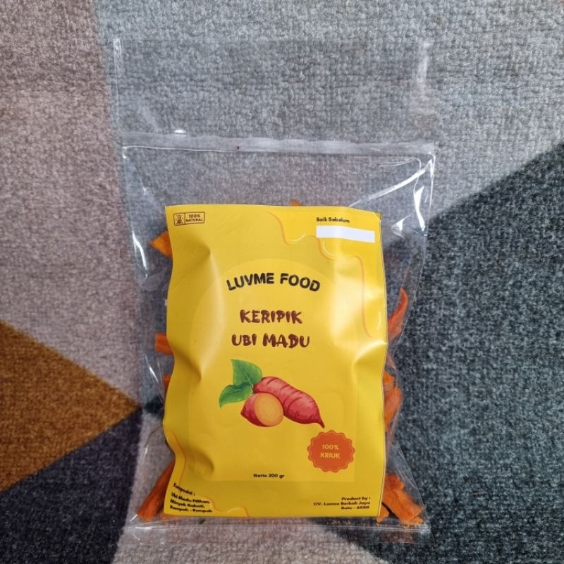 

KERIPUK UBI MADU ENAK 200GR SNACK CEMILAN MAKANAN RINGAN