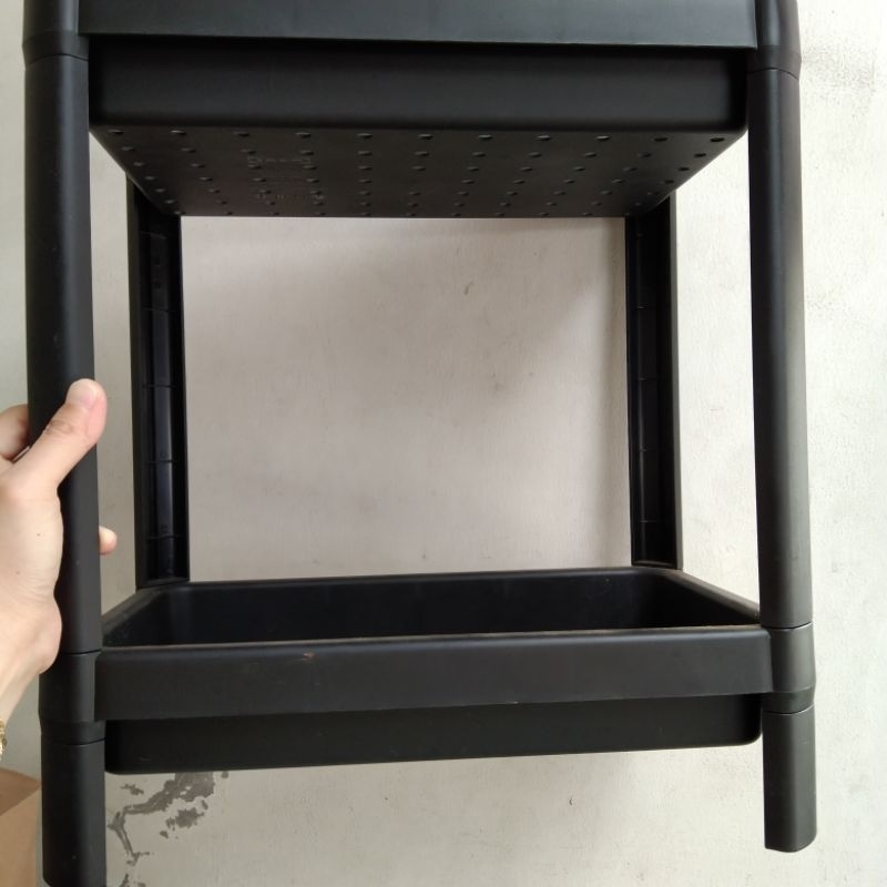 Bekas Display Toko Organizer Meja Laci Kecil Penyimpanan Atk Rak Mini