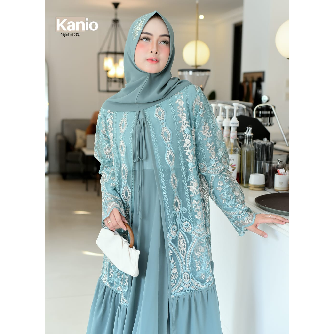 Fashion Muslim Wanita Gamis Syari- House of Kanio
