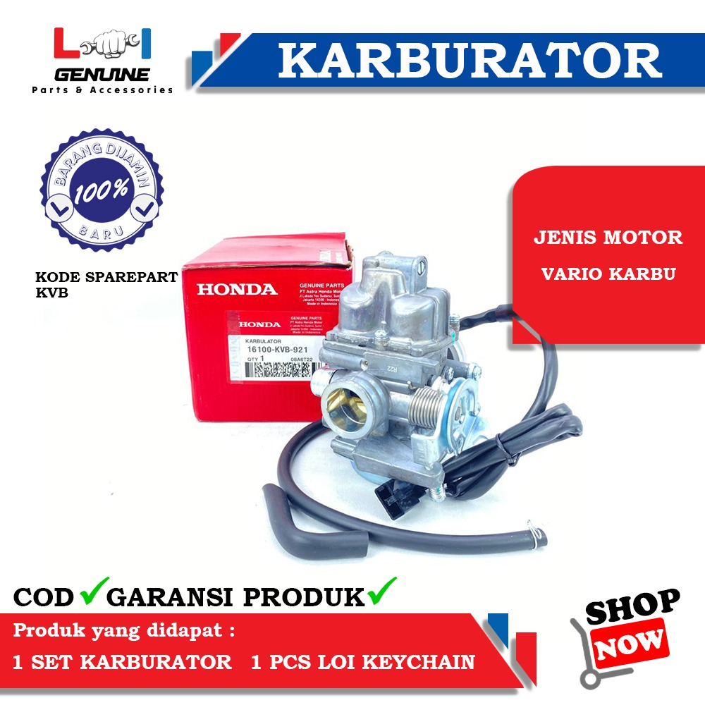 -LOI- KARBURATOR STANDAR KVB ORIGINAL VARIO KARBU