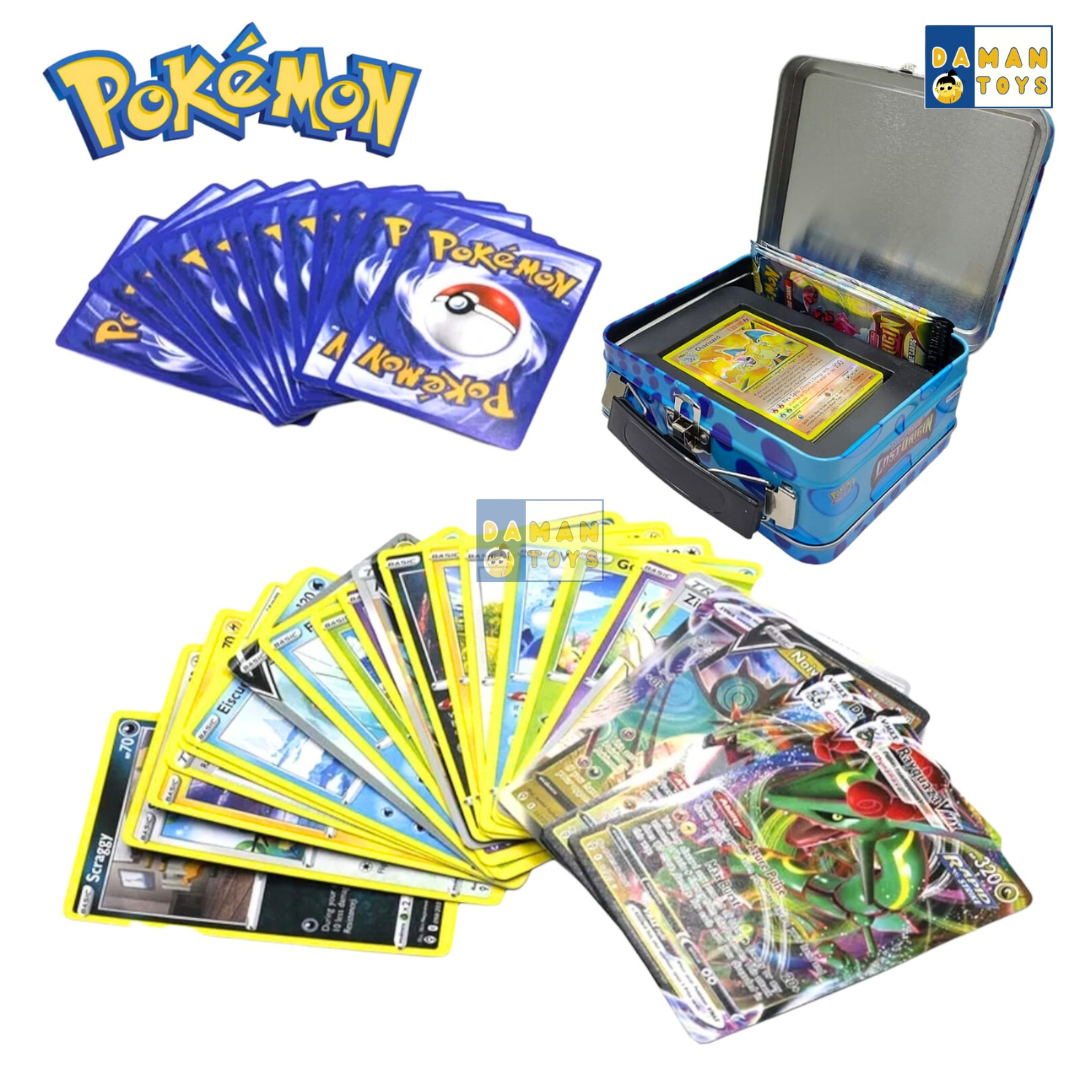 69pcs Kartu Pokemon 1 Box kaleng Koper Baru