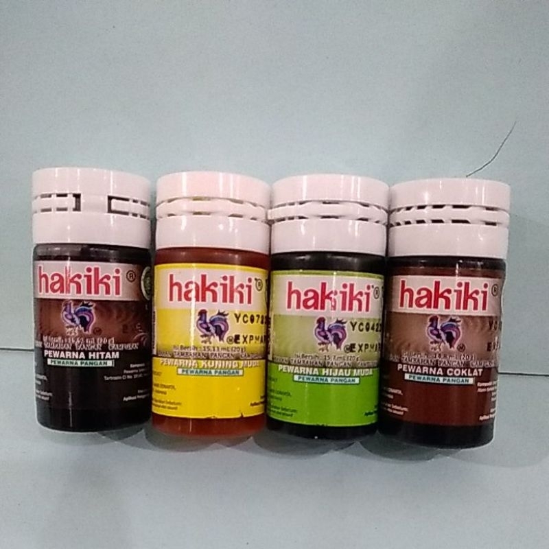 HAKIKI PEWARNA MAKANAN SUMBA ANEKA WARNA 15ml