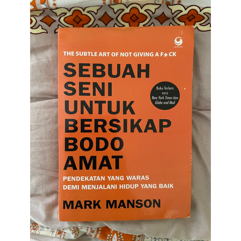 Sebuah seni untuk bersikap bodo amat