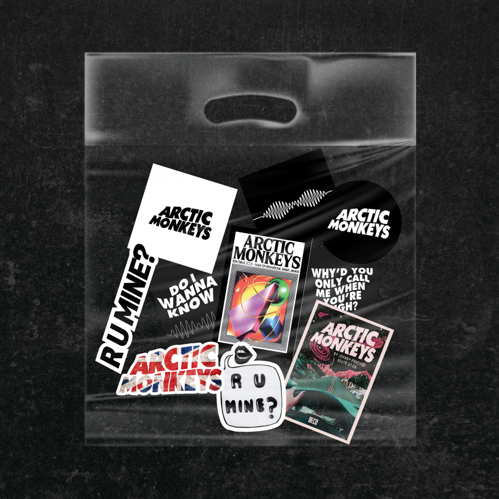 

Stiker Arctic Monkey Band Vinyl Anti Air - 10pcs