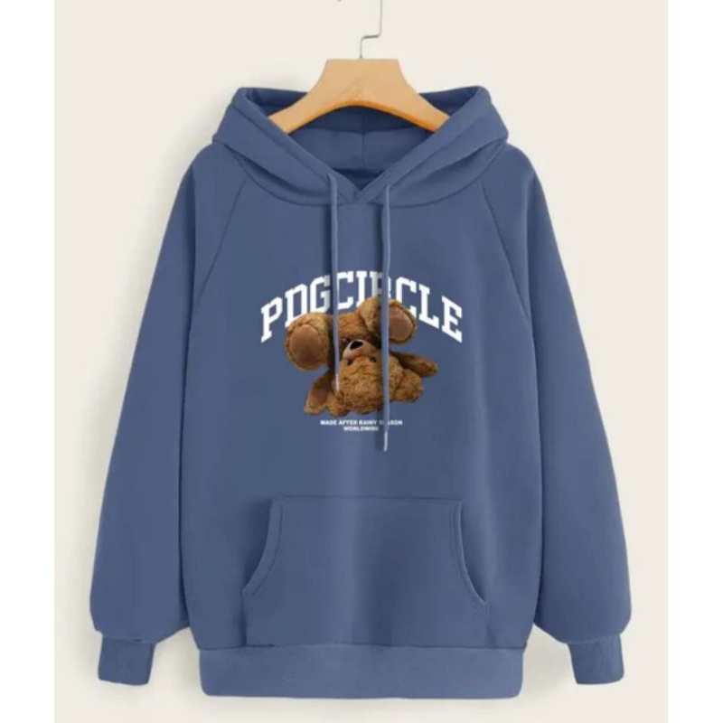 HOODIE PRIA pdg Circle Hoodie santai Hoodie keren