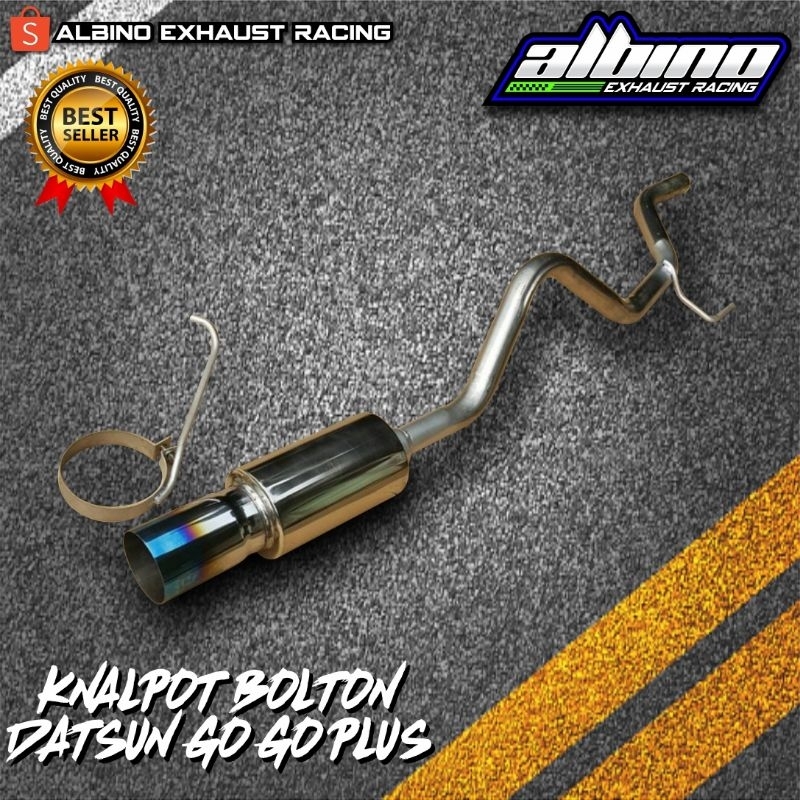Knalpot Bolt On Datsun Go - Datsun Go+ - PNP
