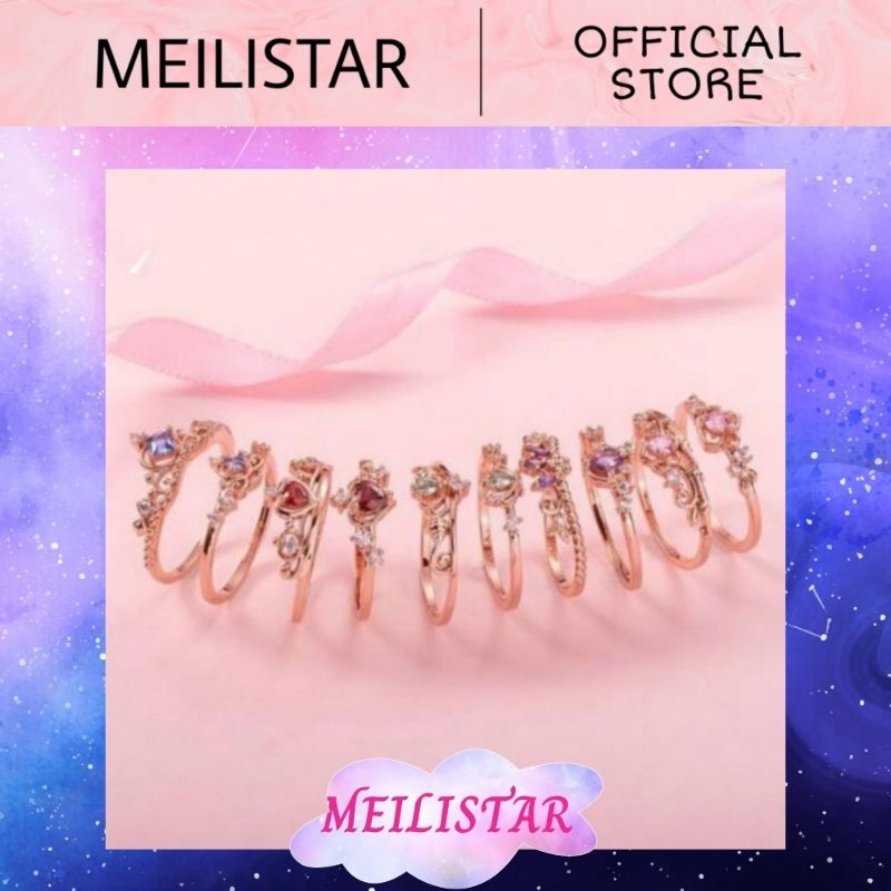 Ready Stock Cincin Disney Princess Adjustable Disney Princess ​Ring