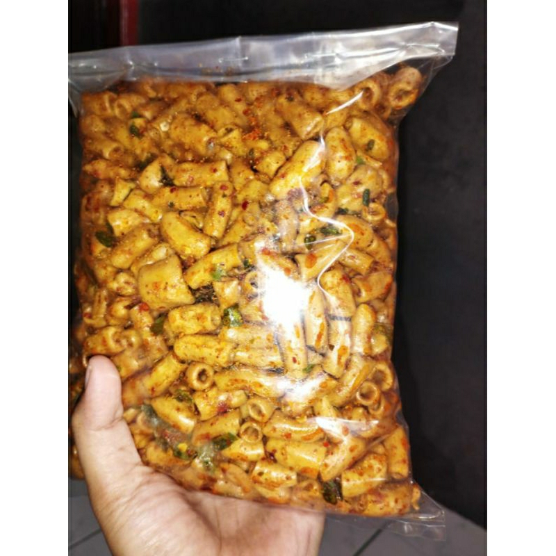 

500gr...!! MAKARONI CIKRUH PEDAS GURIH EXTRA DAUN JERUK TERLARIS DAN TERMURAH