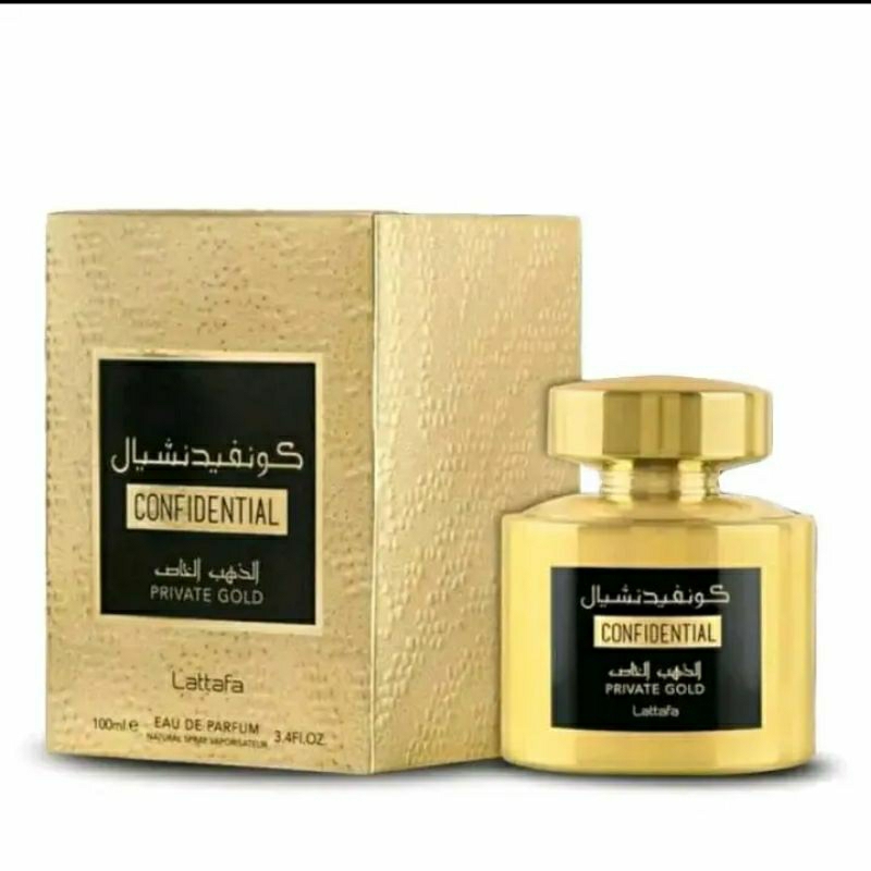 Parfume CONFIDENTIAL Private Gold dan Silver Parfume Arab Parfume Asli Dubai