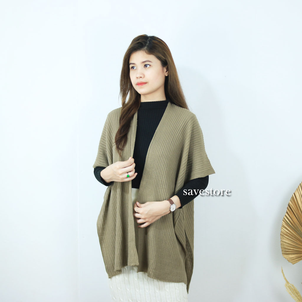 Cardigan Rajut Camilla • Cardigan Rajut Camilla Batwing • Cardigan Vest Camilla