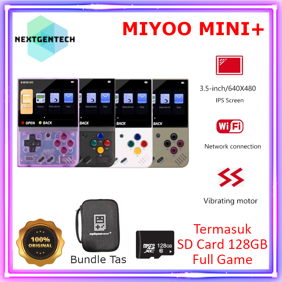 MIYOO MINI Plus Retro Handheld Game Console Portable Game Classic